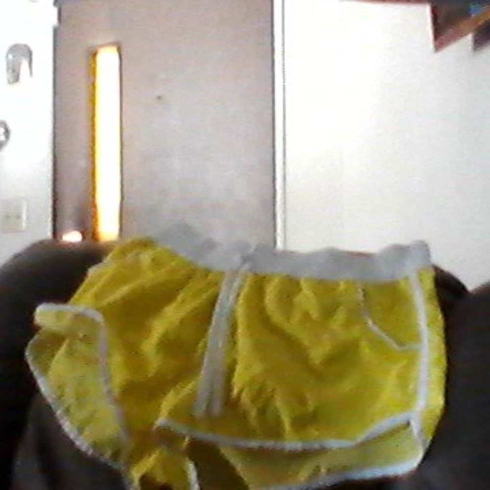 Yellow Jog Shorts